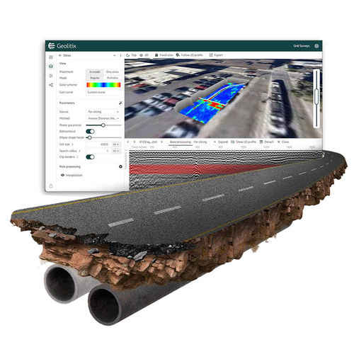 数据分析软件 - GEOLITIX - Novatest - 用于办公室 / 3D / 云计算