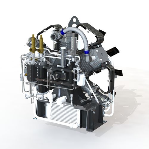 活塞压缩机 - CN4xx-x series - L & M Compressor - 天然气 / CNG / 电动式