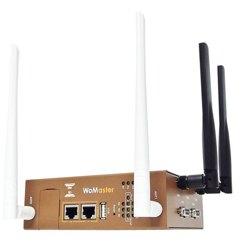 蜂窝状路由器 - WR312G-LTE - WoMaster - RS232 / LAN / WAN