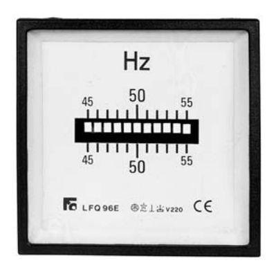 模拟频率计数器 - 47 - 65 Hz | LFQE series - F.C. Misure