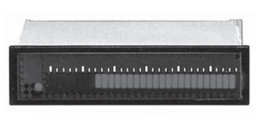 工艺流程指示器 - 24 x 96 mm, 3 VA | BB series - F.C. Misure - 柱状图显示 / 面板型