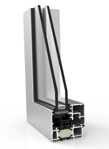 铝制型材 - XP-70 HO TH+ HI - EXTRUGASA INTERNACIONAL S.A. - 凹凸 / 用于窗