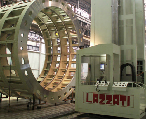 CNC数控镗铣床 - HB 200MM - LAZZATI S.p.A. High Performance Boring Mills - 通用 / 地面用 / 立柱
