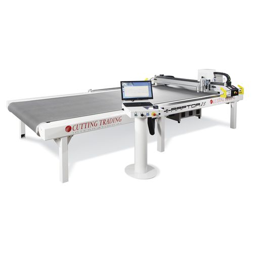 刀具切割机 - RAPTOR HI 2.5  - Cutting Trading International SRL - 用于纺织品 / 用于合成材料 / CNC数控
