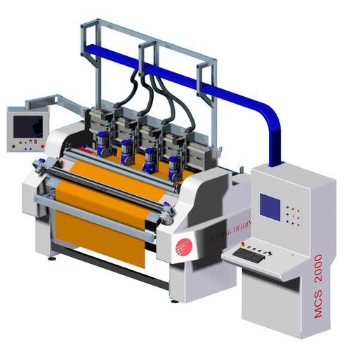 旋转刀切割系统 - MCS 1000, MCS 3500 - Cutting Trading International SRL - 用于织物 / NC / 多头式