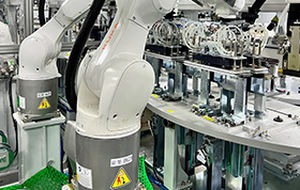 机器人装配流水线 - HANWHA MACHINERY - 控制