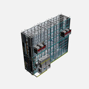 立式自动仓储系统 - HANWHA MACHINERY - 用于小盒 / 用于板材 / 恒湿恒温控制
