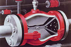 夹管阀 - A series  - Red Valve - 气动操控式 / 流量控制 / 用于泥浆
