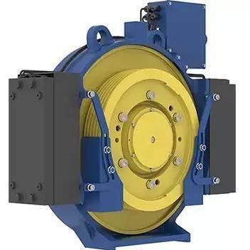 同步电机 - ZAdisc - ZIEHL-ABEGG - 400V / 带制动装置 / 牵引