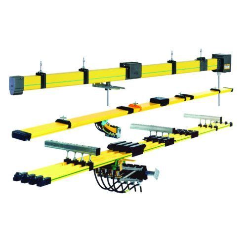 塑料导电轨 - KM KUMSAN CRANE SYSTEMS - 多极 / 封闭式 / 紧凑型