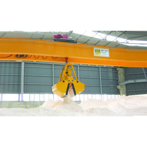 废铁起重抓斗 - KM KUMSAN CRANE SYSTEMS - 用于混凝土单元