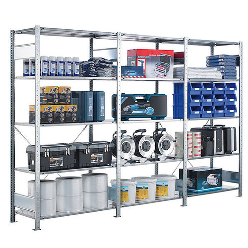 存储仓库货架 - SCHULTE Lagertechnik - Gebr. Schulte GmbH & Co. KG - 单面 / 大型
