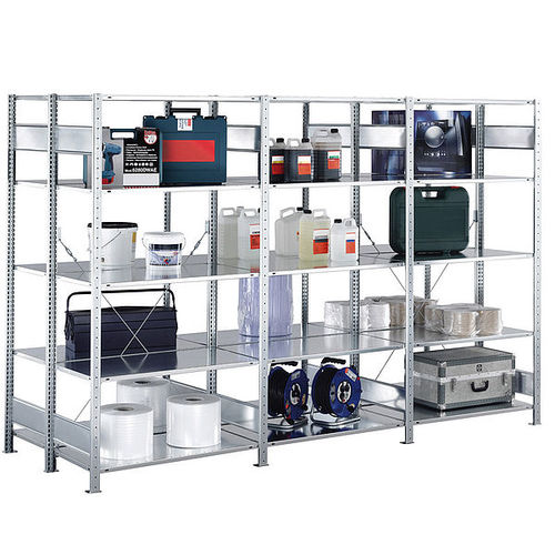 存储仓库货架 - SCHULTE Lagertechnik - Gebr. Schulte GmbH & Co. KG - 双重深度 / 大型