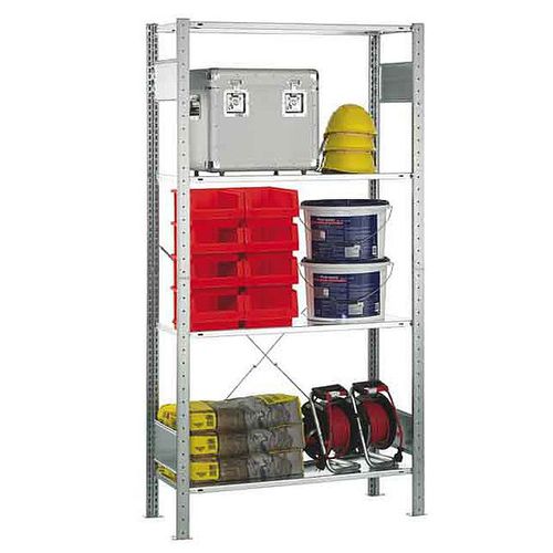 分拣货架 - MULTIplus pack  - SCHULTE Lagertechnik - Gebr. Schulte GmbH & Co. KG - 单面 / 模块化 / 用于箱子