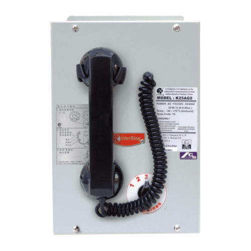 IP54工业电话机 - K35DG0, K31DG0 - Interking Enterprises Ltd. - 工业 / 防破坏 / 壁挂