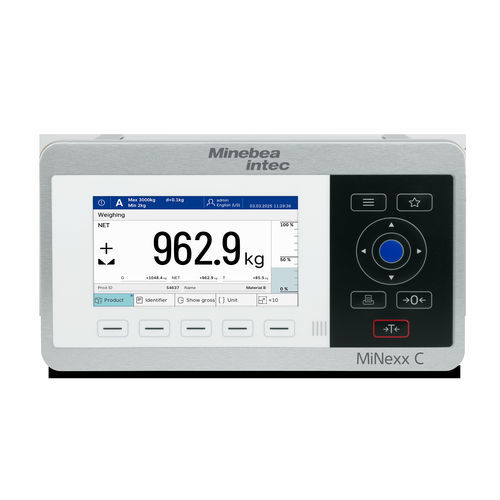 数码称重仪表 - MiNexx® C - Minebea Intec GmbH - 带触摸屏 / 台式 / 壁挂安装