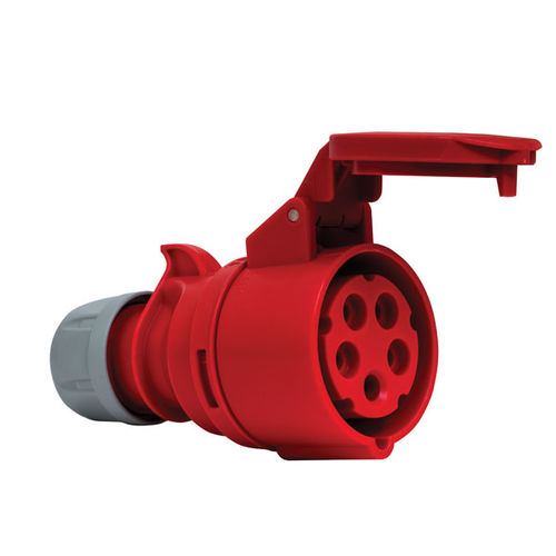 IP44插座 - 406405V - Mete Enerji - 5极 / CEE / IEC