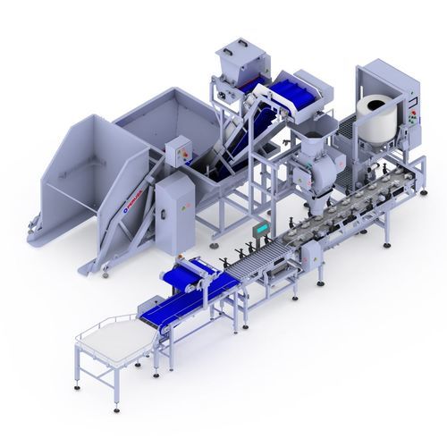 容积式鱼配料机 - Volumetric batching line - PERUZA limited liability company