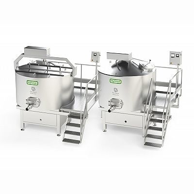 硬奶酪制造罐 - SKH/SCH series - Plevnik D.O.O. Engineering and production - 不锈钢