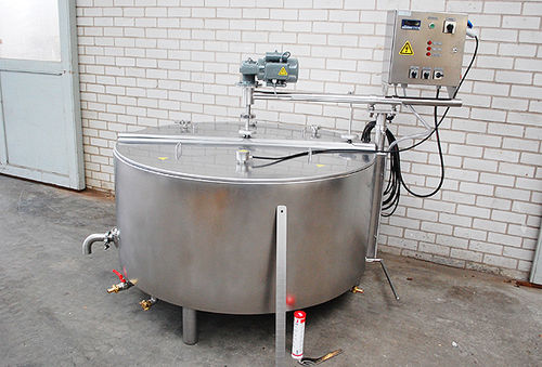 奶制品巴氏灭菌机 - Batch - C. van't Riet Dairy Technology BV - 自动 / 倾斜