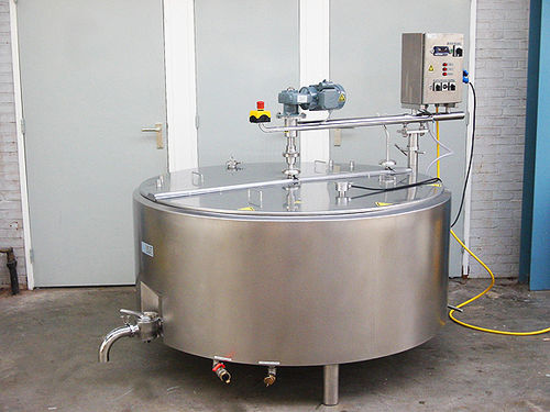 奶制品巴氏灭菌机 - Vat - C. van't Riet Dairy Technology BV - 自动