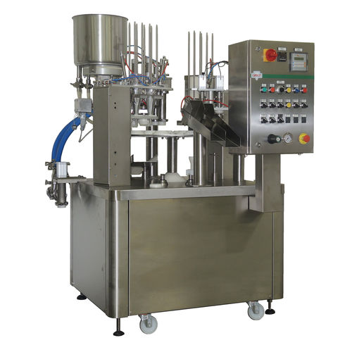 自动灌装机 - ROTO M series - Catta 27 S.r.l. - 杯子 / 用于液体 / 用于食品