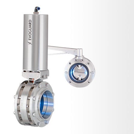 蝶阀 - B - Evoguard GmbH - 手动 / 气动 / 制动