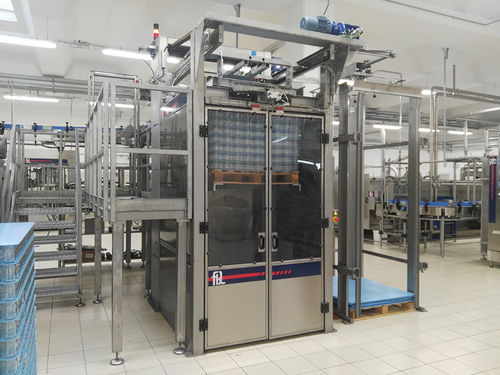 高床卸垛机 - FL-018-S-V_POL - F.B.L. Food Machinery S.r.l. - 食品饮料行业 / 用于罐头 / 半自动