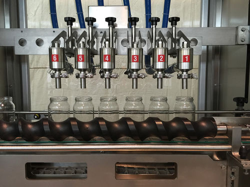 玻璃容器灌装机 - FL-D.L.M - F.B.L. Food Machinery S.r.l. - 奶油 / 液体 / 用于食品