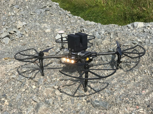 四旋翼UAV - MineFly - CLICKMOX - 民用 / 地下矿 / 巡检