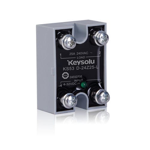 24Vdc静态继电器 - KS53  - Xiamen Jinxinrong Electronics Co., Ltd. - 32Vdc / 单相 / 面板安装