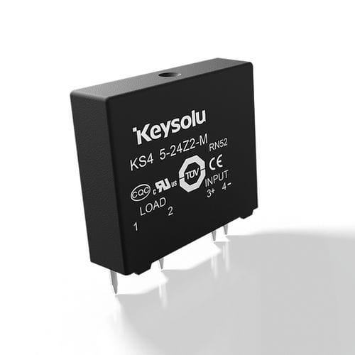 直流静态继电器 - KS4  - Xiamen Jinxinrong Electronics Co., Ltd. - 1NO / SIP / PCB