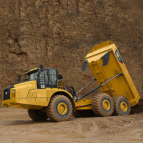 铰接矿用自卸车 - 740 GC - Caterpillar Equipment/卡特彼勒 - 柴油 / 工程