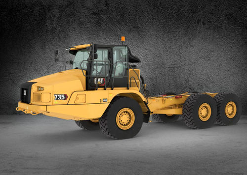 运输卡车 - 735 - Caterpillar Equipment/卡特彼勒 - 3车轴 / 柴油机 / 工程