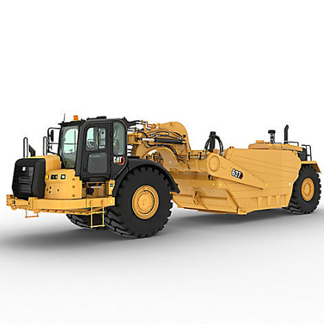 自行式铲运机 - 637 - Caterpillar Equipment/卡特彼勒