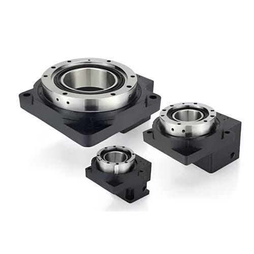 滚筒轴承式回转工作台 - HRTA series - Nanotec Electronic GmbH & Co. KG - 电机驱动 / 卧式 / 中空