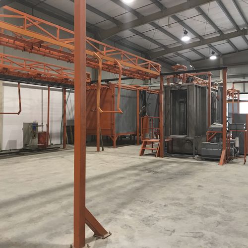手动粉末喷涂生产线 - TRANSFER - VOGAMAKINA INDUSTRIAL PLANTS COMPANY Ltd. - 自动 / 连续