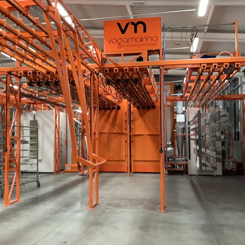 自动粉末喷涂生产线 - TRANSFER-AUTO - VOGAMAKINA INDUSTRIAL PLANTS COMPANY Ltd.