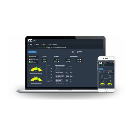 监控软件 - YZ Connect - YZ Systems - 用于天然气工业 / 实时 / Android 安卓