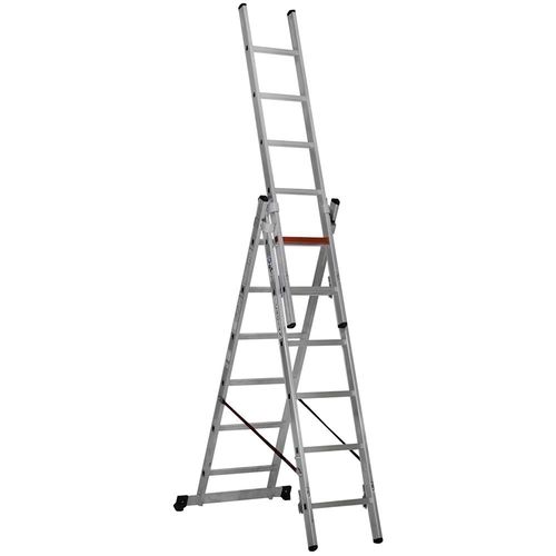 铝制梯子 - TS  - CAGSAN  LADDERS - 折叠式 / 绳子控制 / 安全