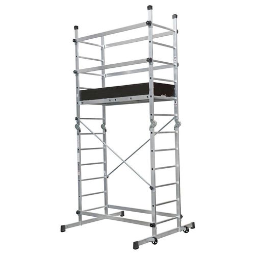固定脚手架 - AOB7-206 - CAGSAN  LADDERS - 外墙 / 模块化