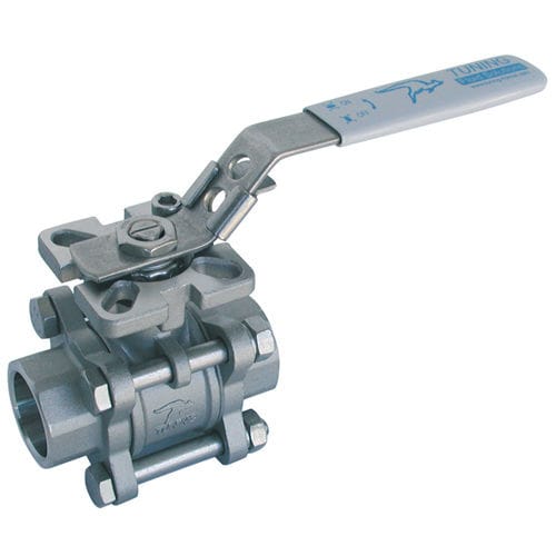 焊接式阀门 - 200931 series - TUNING Fluid Solutions SARL - 球形 / 杠杆 / 3片式