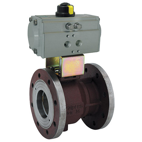 整体式阀门 - 951460 series - TUNING Fluid Solutions SARL - 球形 / 气动操控式 / 法兰