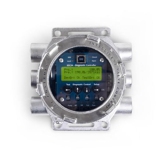 数字阀门控制器 - IDC24-AF series - Val Controls A/S - 防爆燃 / 球形 / 气动