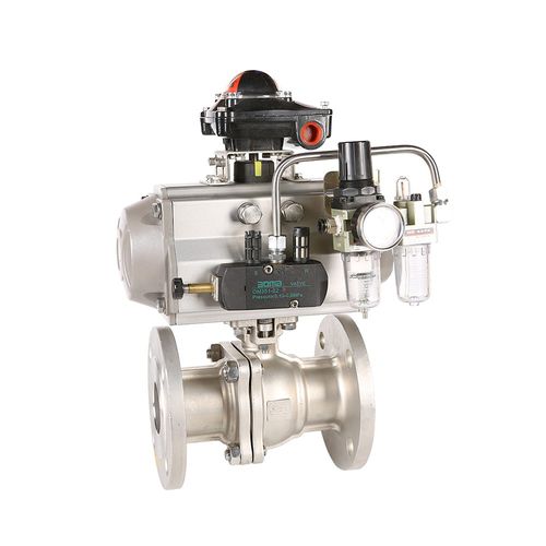 球形阀 - Q641F-16P - Yongkang Yonlin Industry & Trade Co.,Ltd Yongkang Lianggong Valve Co., Ltd. - 气动 / 控制 / 法兰