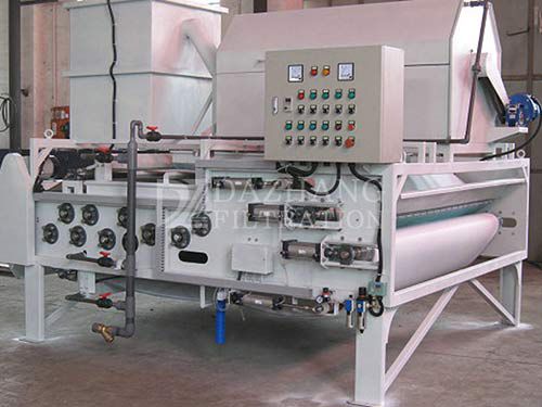 带式压滤机 - DNY series - Dazhang Filtration Equipment Co.,Ltd - 自动 / 连续式 / 污泥处理