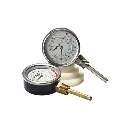 表盘温度压力计 - WHT-7 - Shanghai QualityWell industrial CO.,LTD. - 波登管 / 海洋应用 / 用于油