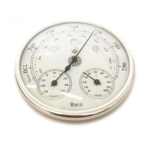 气象温度湿度计 - BR300-1 - Shanghai QualityWell industrial CO.,LTD. - 表盘 / 墙面式 / 温度