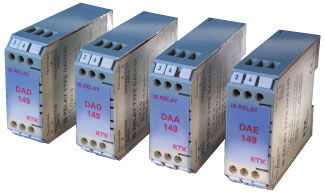 紧急制动安全监控继电器 - DA149 - RTK - DIN导轨