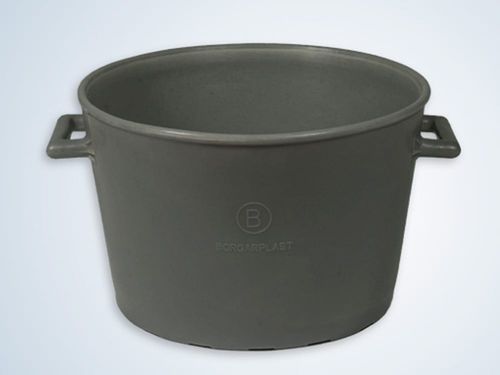 塑料货物箱 - Borgarplast - 用于渔业 / 带手柄 / 圆形